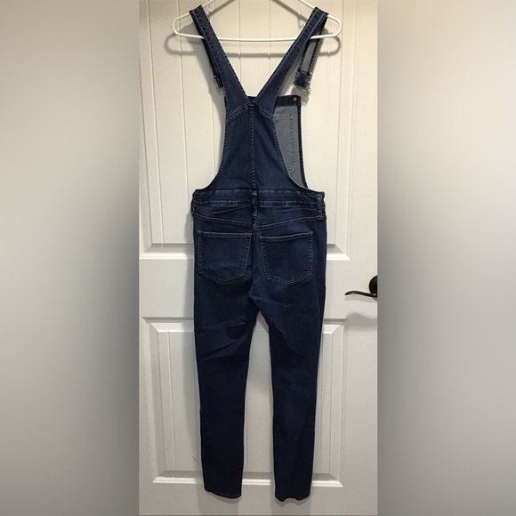 Madewell Skinny Overalls in Judd Wash Denim Stretchy Size S Style E4879 - Picture 5 of 6